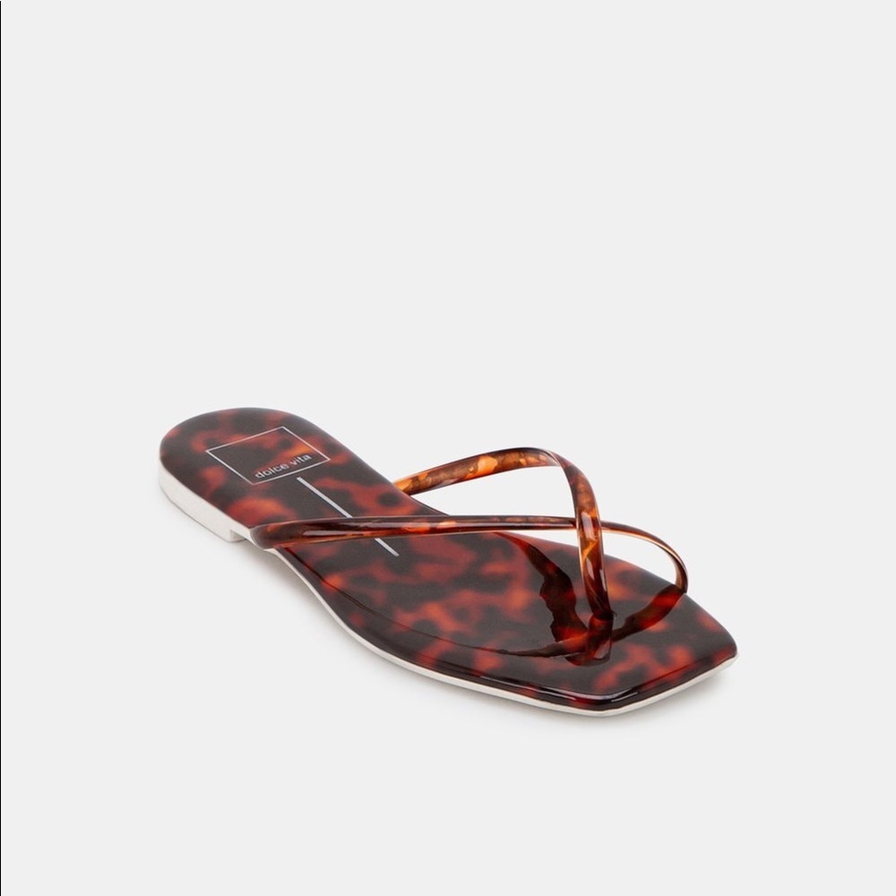 Brand New Dolce Vita Lyza Tortoise Flip Flop